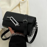 Women's Crossbody Bag Small Square Handbag Chain Messenger Bag
