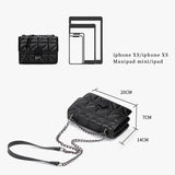 Women's High Level Classic Tote Bag with Shoulder Chains