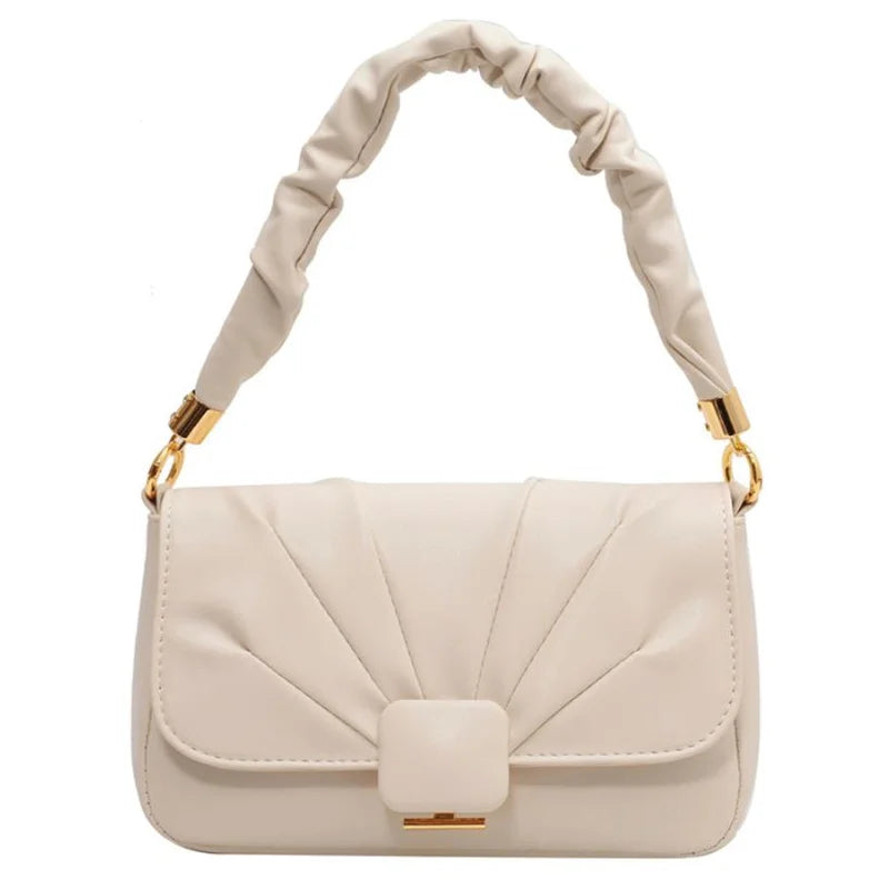 Casual Shoulder Bag with Lock Catch, Women's Totes Messenger Bag
