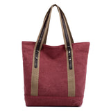 Canvas Handbags Large Capacity Tote Bags Ladies Shoulder Bags