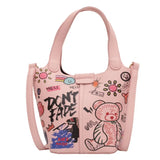 Graffiti Bucket Bag Crossbody Handbag Tote Messenger Bag