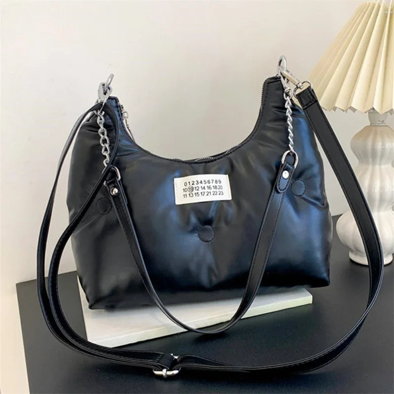Women's Crossbody Bag PU Leather Shoulder Messenger Tote
