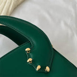 Leather Crossbody Bag Shoulder Travel Handbag Small Square Messenger Bag