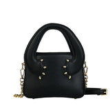Leather Crossbody Bag Shoulder Travel Handbag Small Square Messenger Bag