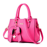 Leather Tote Bag for Women Large Capacity Retro Handbag