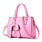 Leather Tote Bag for Women Large Capacity Retro Handbag