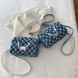 Women's Denim Shoulder Bag Chain Crossbody Casual Totes