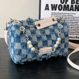 Women's Denim Shoulder Bag Chain Crossbody Casual Totes