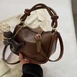 Women's Leather Crossbody Bag Shoulder Tote Messenger Gift