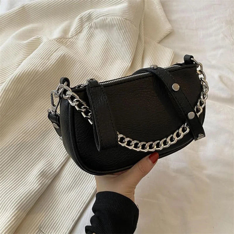 Women's Crossbody Shoulder Bag Casual Handbags with Chain