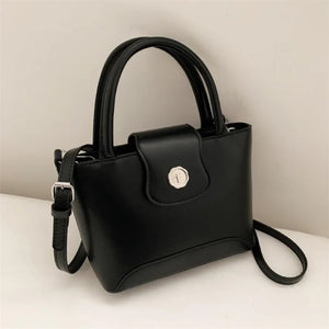 Women's Leather Messenger Bag Shoulder Handbag Totes Crossbody Shopping Bag