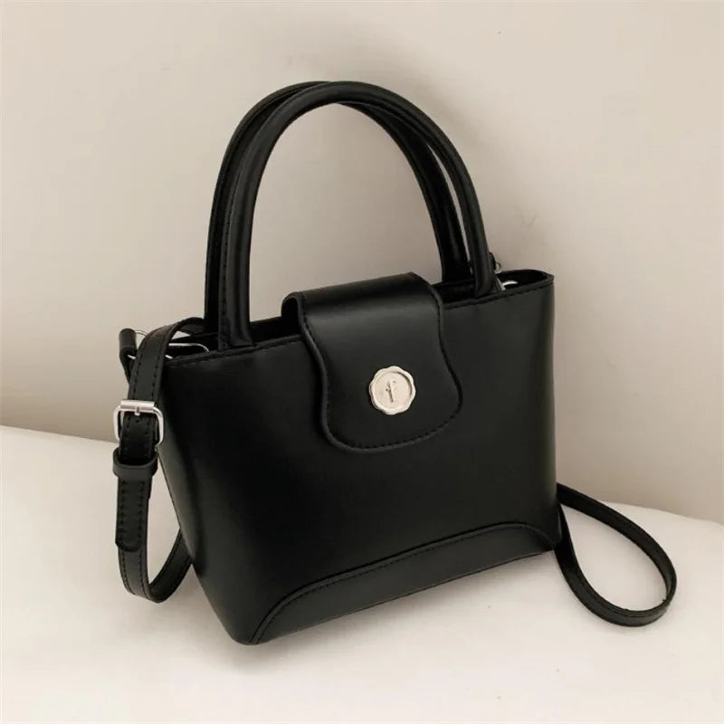 Women's Leather Messenger Bag Shoulder Handbag Totes Crossbody Shopping Bag
