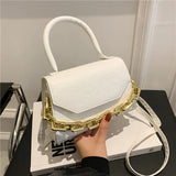 Retro Chain Shoulder Messenger Crossbody Bag Handbag Clutch