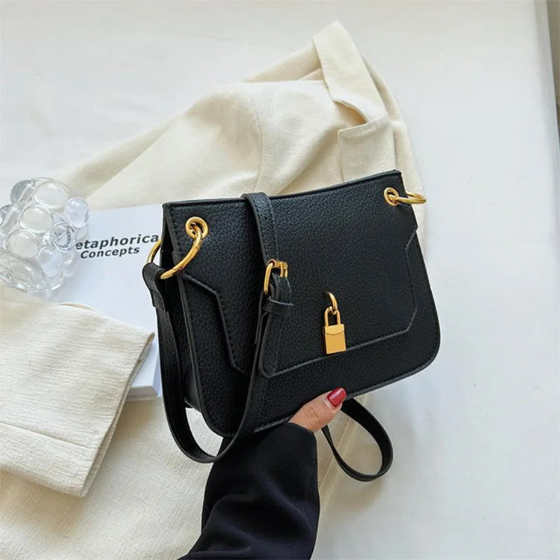 Women's Crossbody Bag Sequined Handbag Hasp Shoulder Messenger Bag