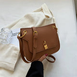 Women's Crossbody Bag Sequined Handbag Hasp Shoulder Messenger Bag
