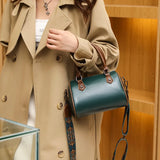 Retro Pillow Bag Lady Shoulder Strap Messenger Bag Brown Crossbody Bags