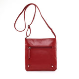 Retro Leather Shoulder Bags For Women Soft Crossbody Handbags