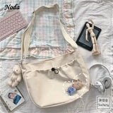 Canvas Shoulder Bag for Women, Net Red Messenger Mini Hand Bag