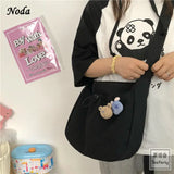 Canvas Shoulder Bag for Women, Net Red Messenger Mini Hand Bag