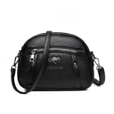 Women's Versatile PU Shoulder Bag Large Capacity Messenger Wallets