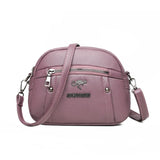 Women's Versatile PU Shoulder Bag Large Capacity Messenger Wallets