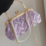 Chinese Style Cheongsam Chain Bag Wedding Shoulder Tote Handbag