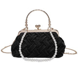 Chinese Style Cheongsam Chain Bag Wedding Shoulder Tote Handbag