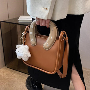 Women's Bucket Shoulder Bag Crossbody Handbag Messenger Tote