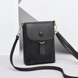Small Shoulder Bag for Women with Smartphone Pouch