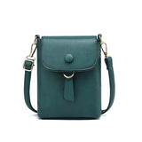 Small Shoulder Bag for Women with Smartphone Pouch