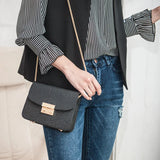 Chain Small Square Bag European American Style Shoulder Bag Mini Handbag