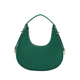 Women's Felt Crocodile Underarm Bag Autumn Winter Retro Shoulder Bag
