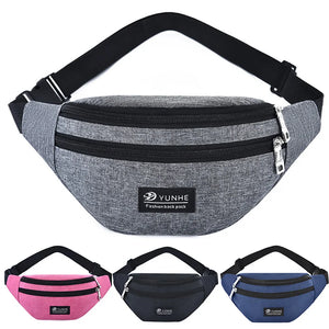 Colorful Travel Hip Bag Waist Bag Fanny Pack Bum Bag