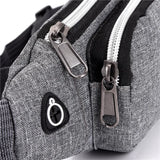Colorful Waist Bag Fanny Pack for Travel Hip Bag Zipper Pouch Packs