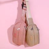 Casual Women's Waist Bag Functional Money Phone Pack