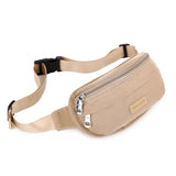 Casual Women's Waist Bag Functional Money Phone Pack