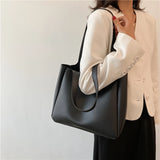 Women's Big Handbags Large Capacity PU Leather Tote Bag