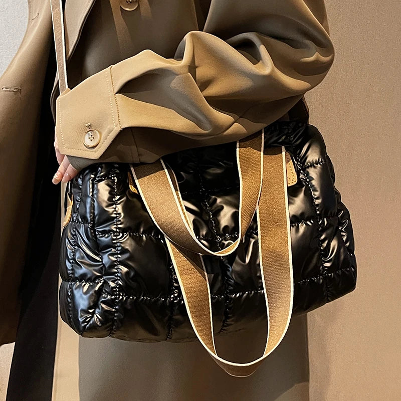 Women's Big Size Casual Shopper Shoulder Bag High Capacity Tote Bag