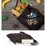Teacher Pattern Canvas Shoulder Bag - Large-capacity Handbag