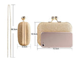Bling Evening Party Handbag Wedding Clutch Bag With Chain