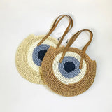 Women's Braided Bag Seaside Large Capacity Straw Beach Bag
