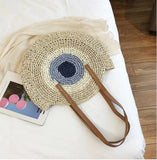 Women's Braided Bag Seaside Large Capacity Straw Beach Bag