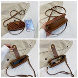 Velvet Crossbody Bag for Women Simple Handbag Ladies Shopper Flaps