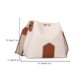 Small Crossbody Bucket Bag for Women Adjustable Shoulder Strap Handbag