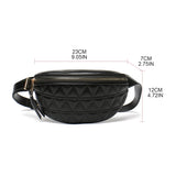 Women's Bum Bag Waist Bag Shoulder Bag Phone Pouch for Travel Hiking