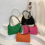 Women's Plush Shoulder Bag Clutch Handbag for Daily Shopping