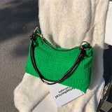 Women's Plush Shoulder Bag Clutch Handbag for Daily Shopping