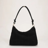 Women's Plush Shoulder Bag Clutch Handbag for Daily Shopping