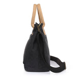 Women's Canvas Tote Handbag Large Capacity Travel Shoulder Bag