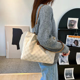 Women's Large Capacity Canvas Shoulder Tote Bag Satchel